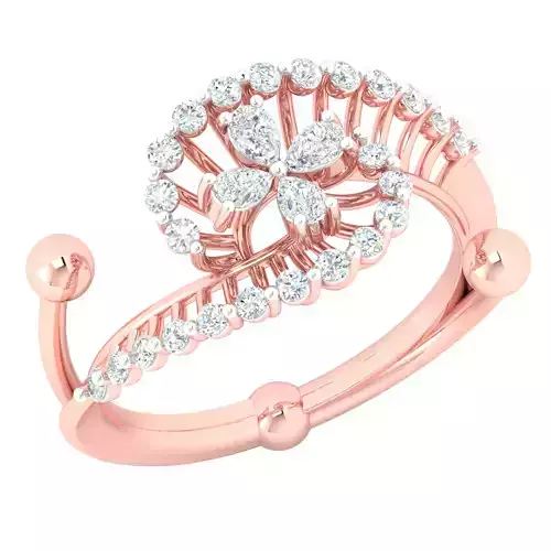 Women ring 3dm stl render detail 3D print model