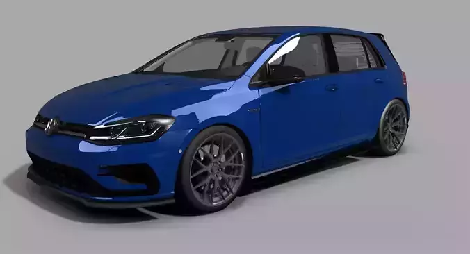 VW Golf 7R Tuned 2018