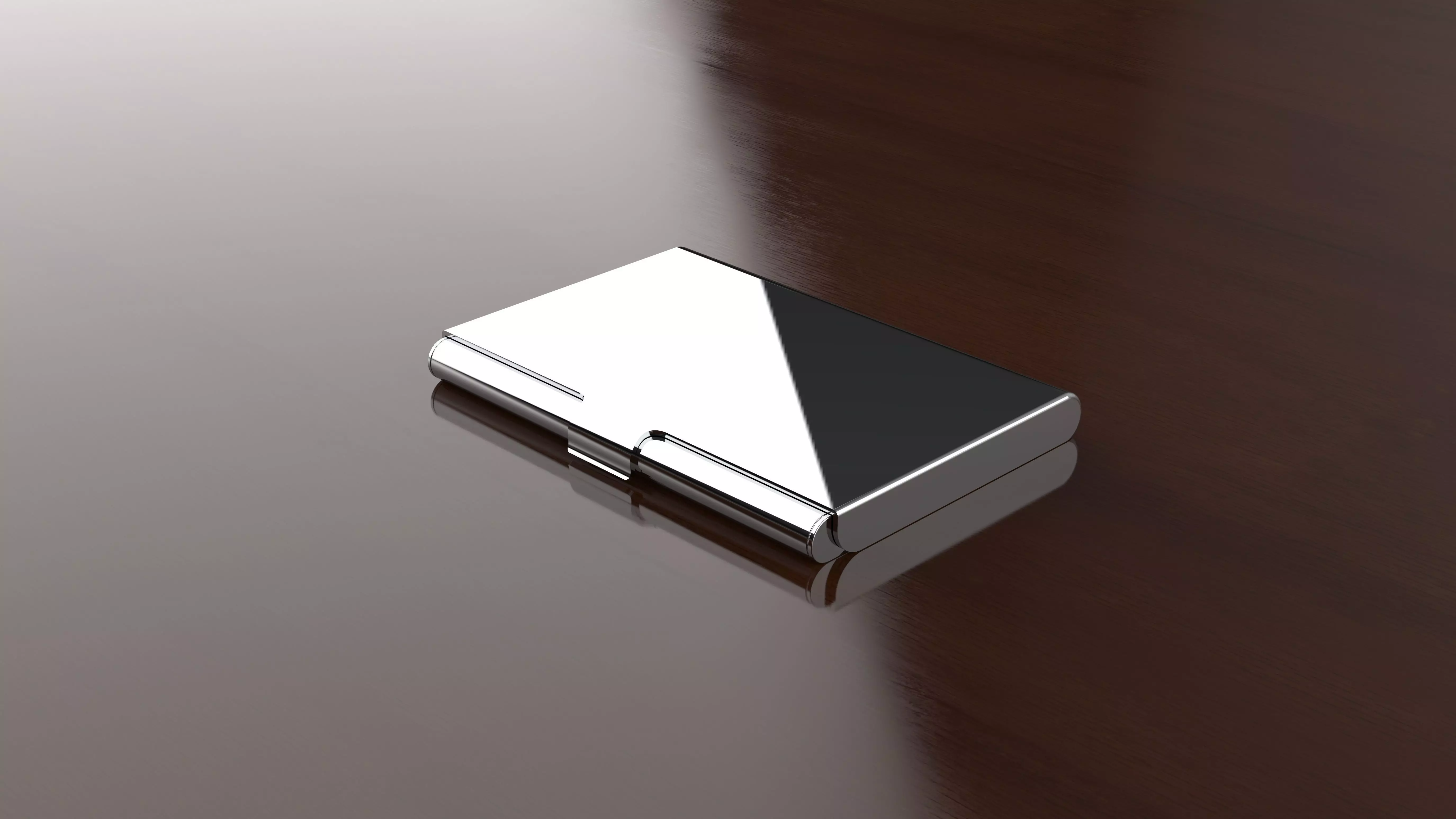 name card holder 3D model_0