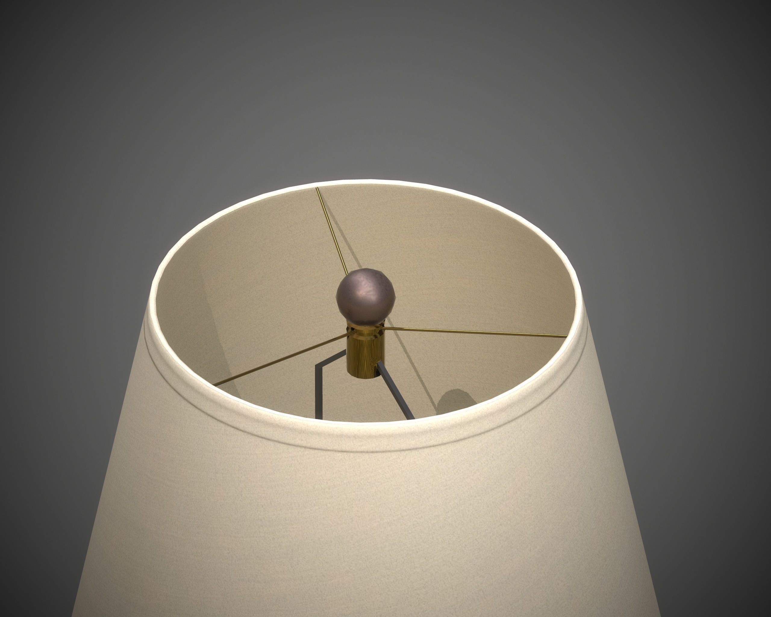 Table Lamp - PBR - USD Low-poly 3D model_15