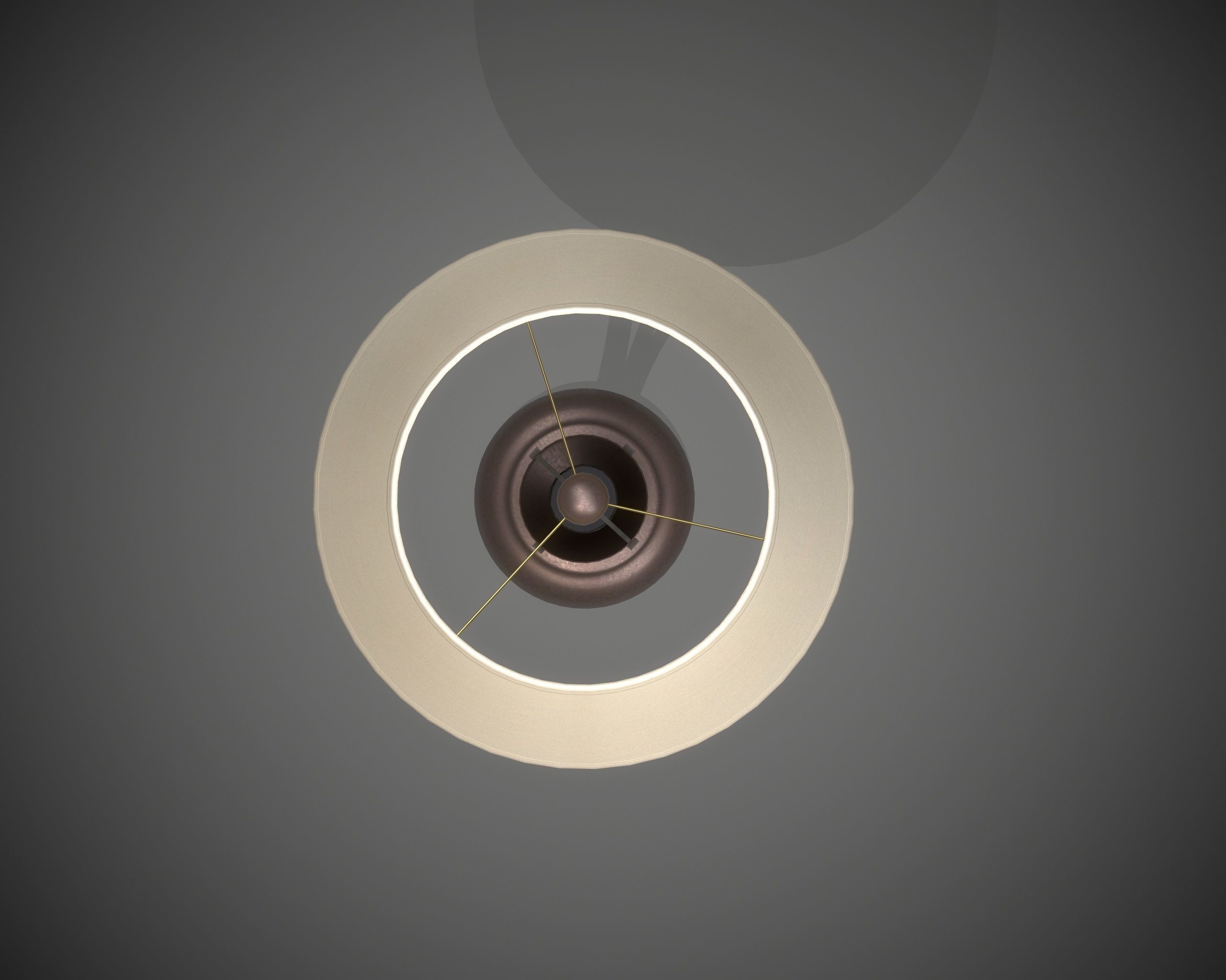 Table Lamp - PBR - USD Low-poly 3D model_10