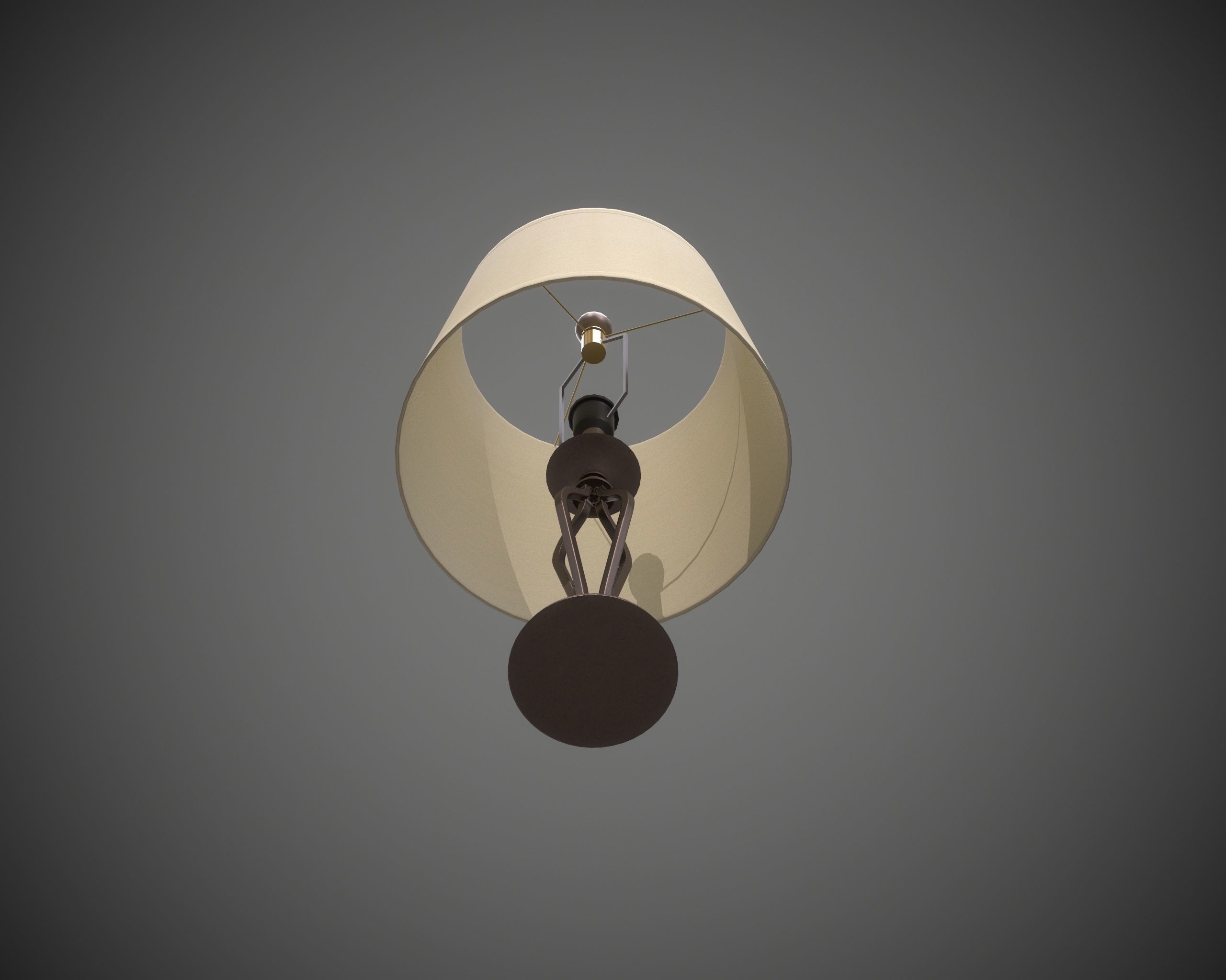 Table Lamp - PBR - USD Low-poly 3D model_16