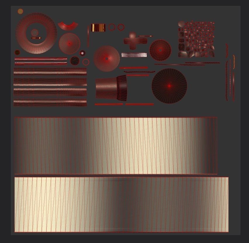 Table Lamp - PBR - USD Low-poly 3D model_3