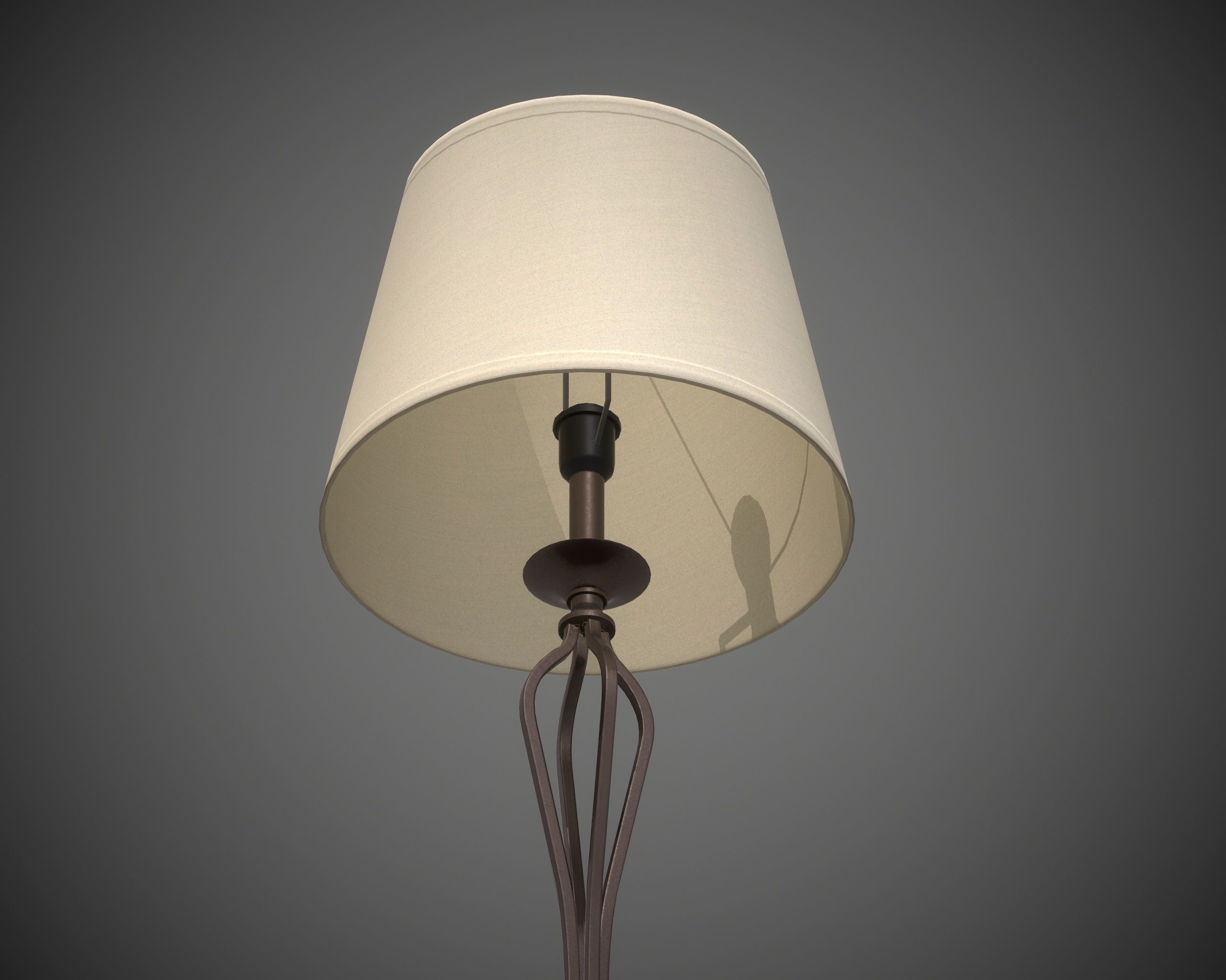 Table Lamp - PBR - USD Low-poly 3D model_11