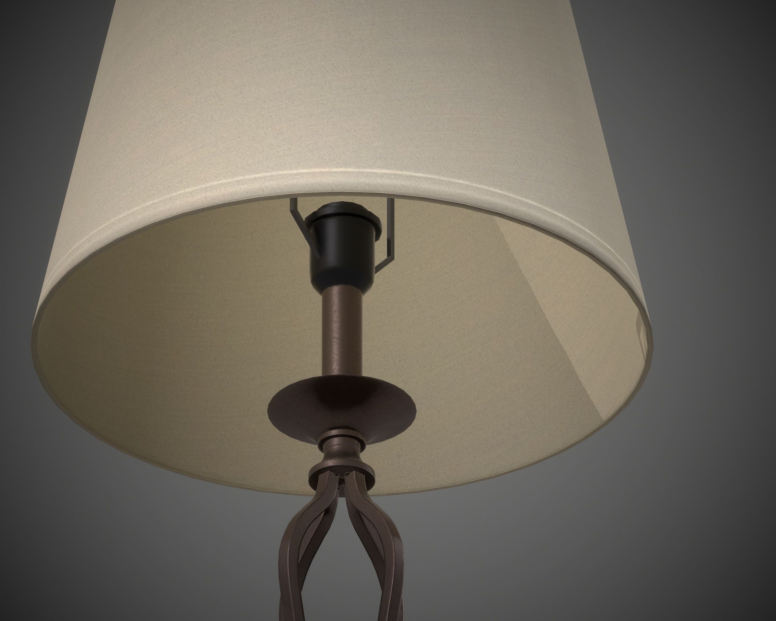 Table Lamp - PBR - USD Low-poly 3D model_12