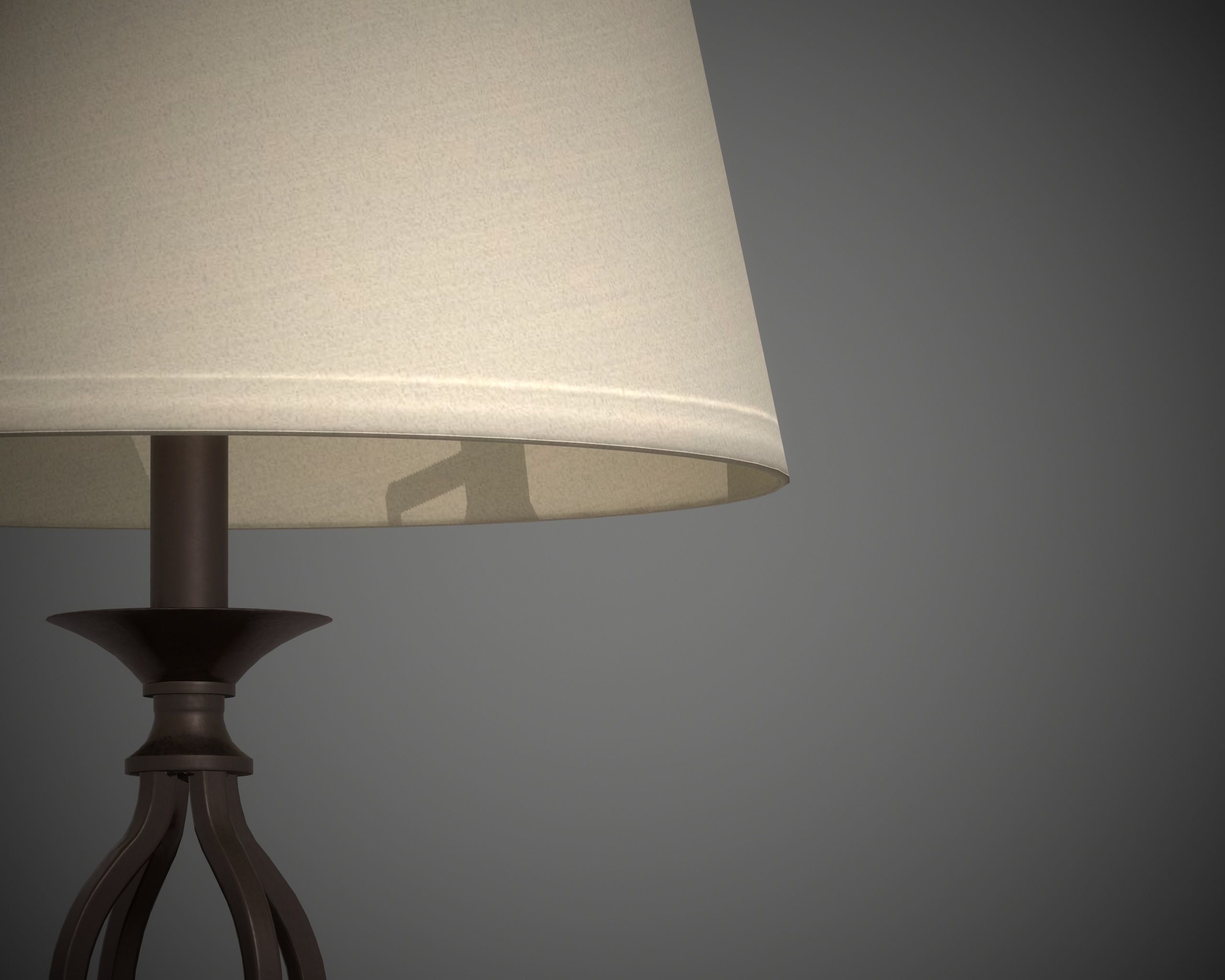 Table Lamp - PBR - USD Low-poly 3D model_2