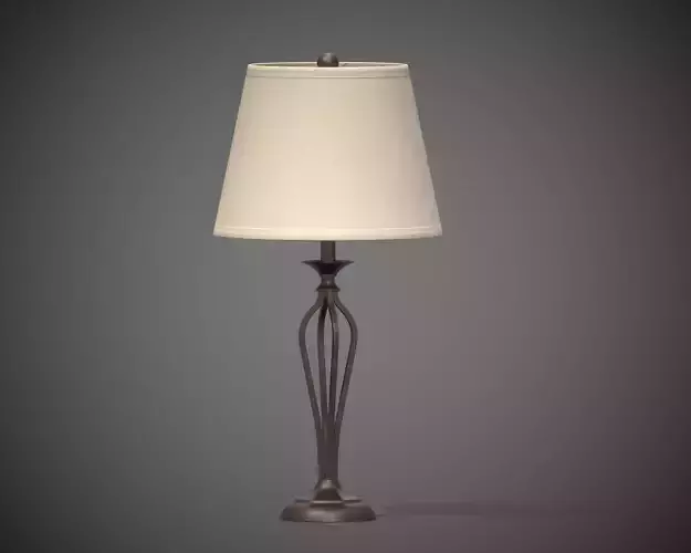 Table Lamp - PBR - USD