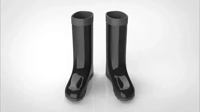 Rubber boots