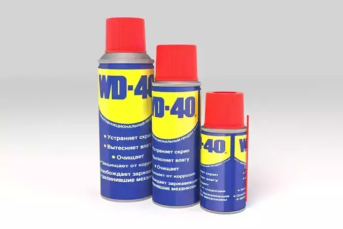  Universal grease WD-40 anti-corrosion 3D model