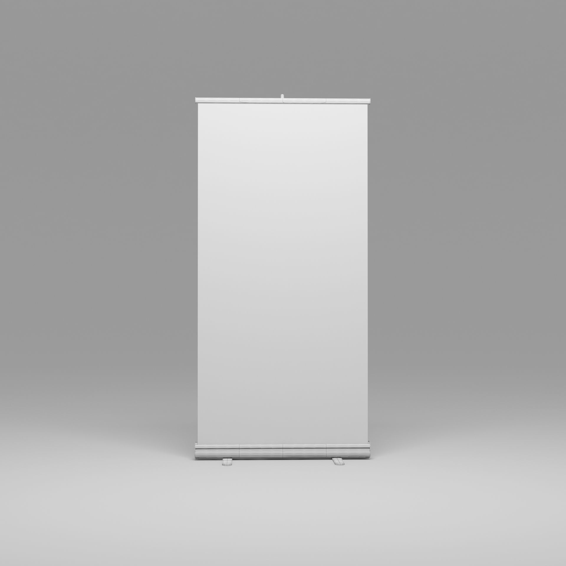 Standee exhibition 2 3D model_9