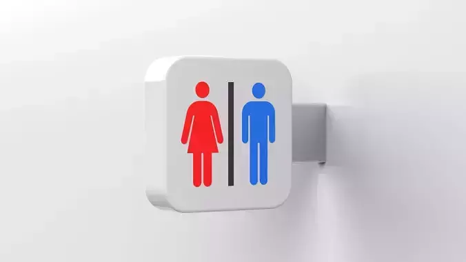 toilet sign