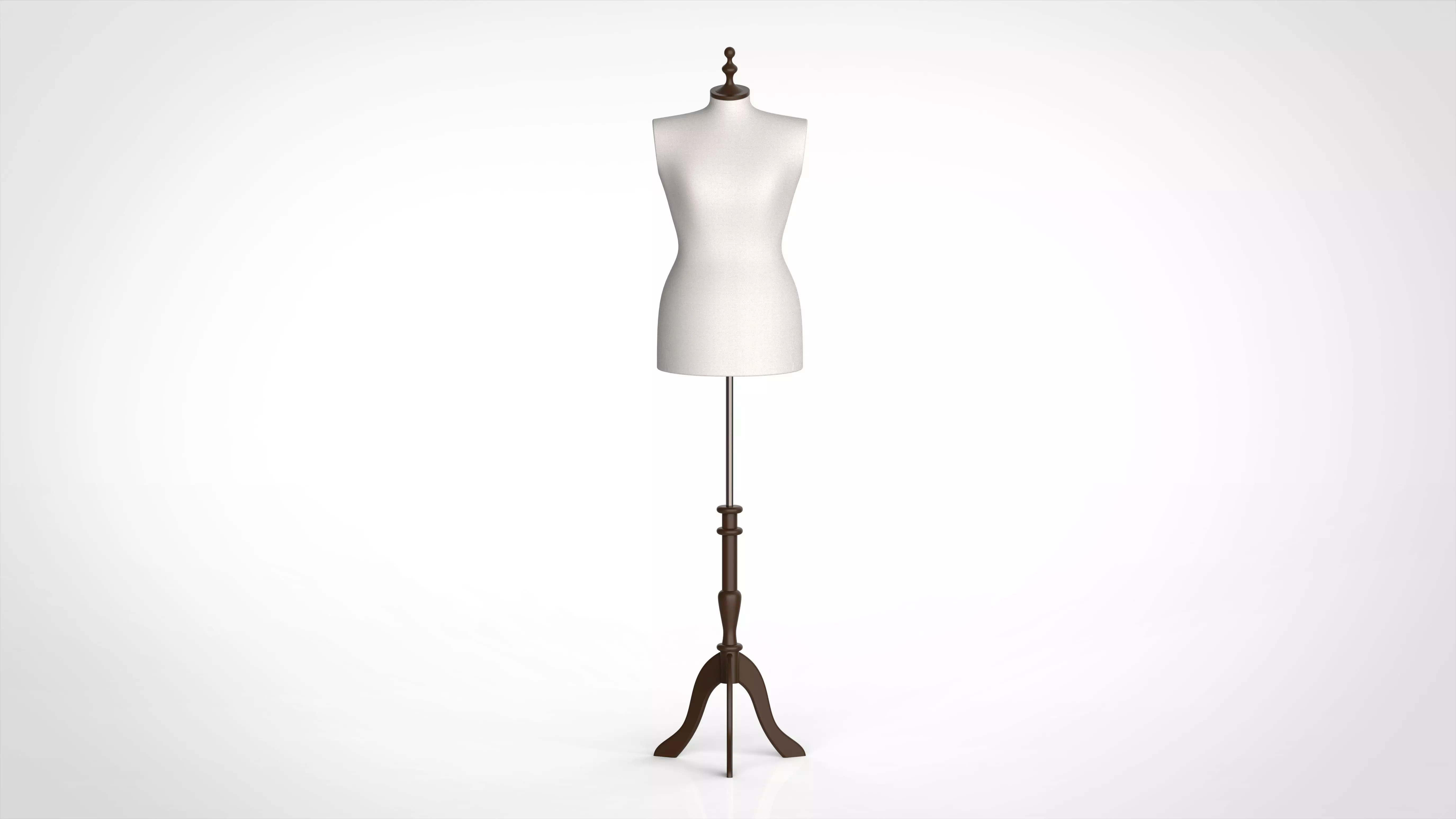 torso body for fashion 3D model_0