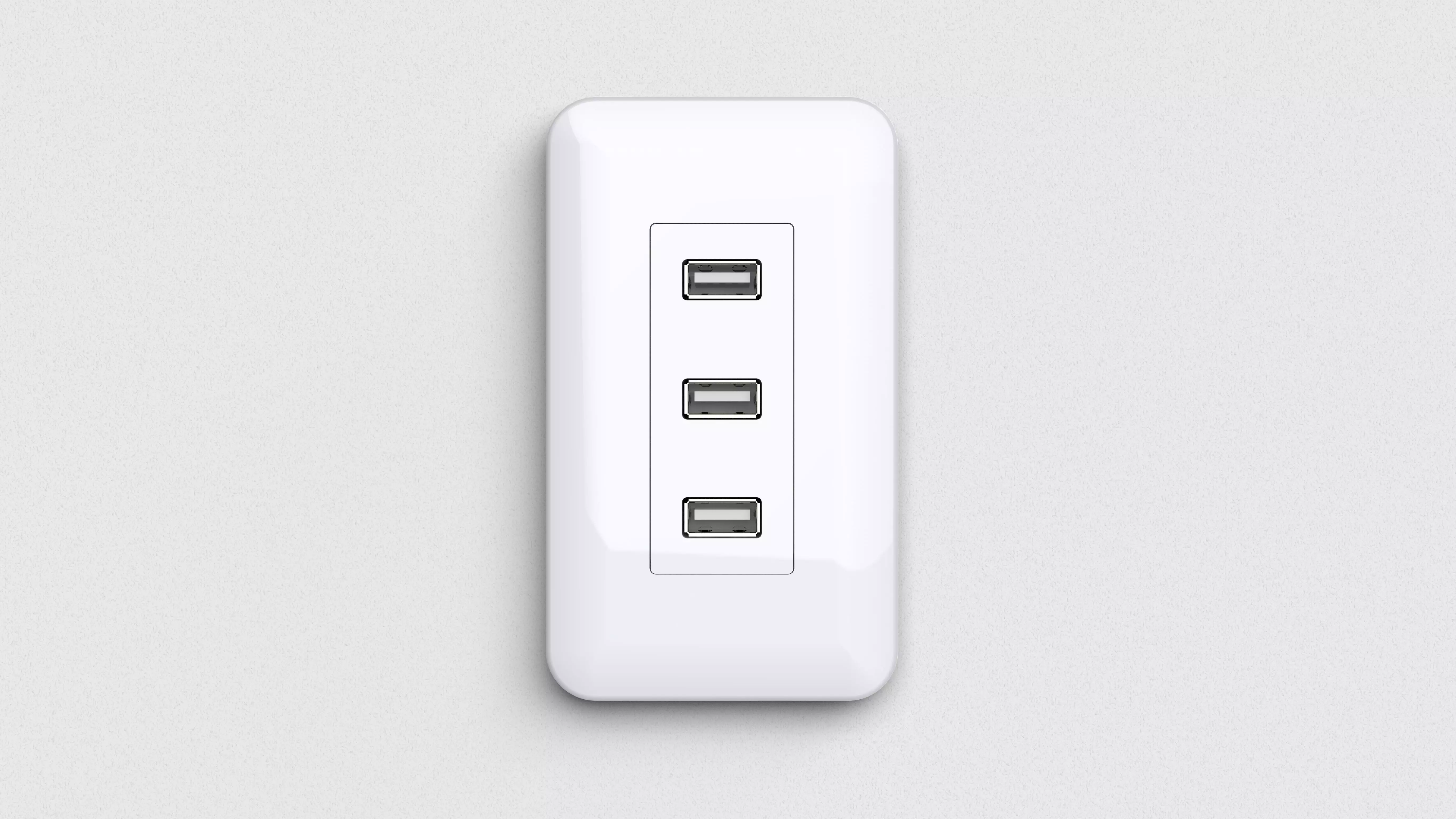 usb outlet 3D model_0