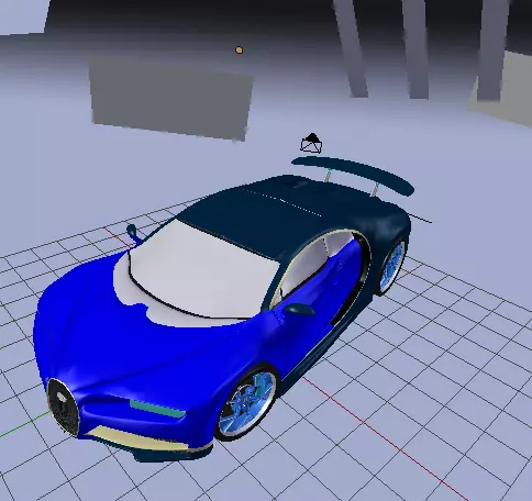BUGATTI car 3D model_0