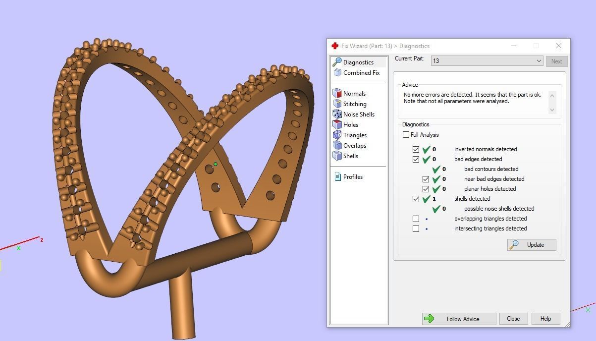 M RINGS JN12 3D print model_9