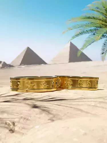 Egyptian Ring - Pharon  3D print model