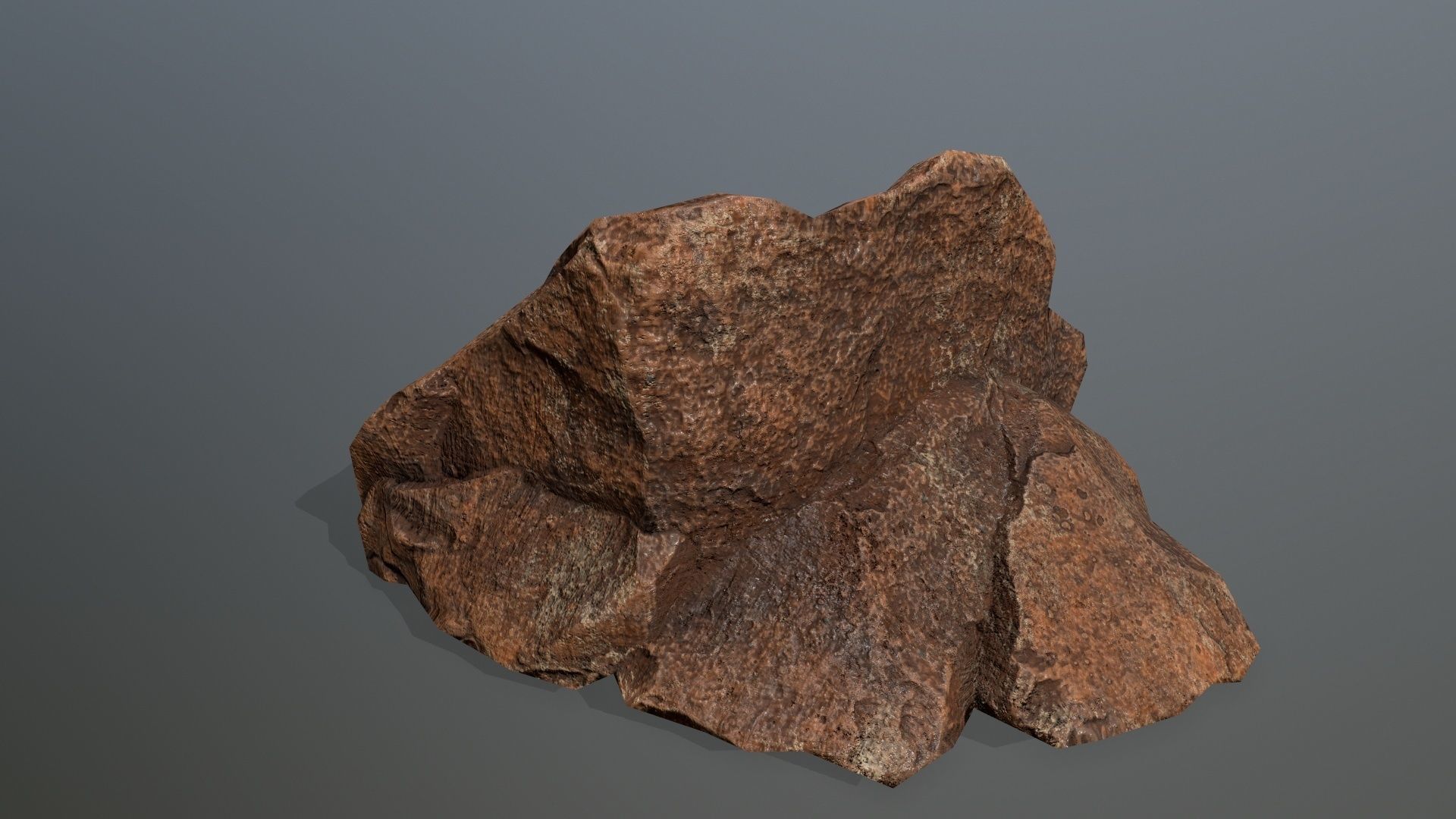 desert rocks Low-poly 3D model_14