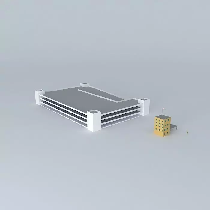 hotel by sophia Free 3D model_0