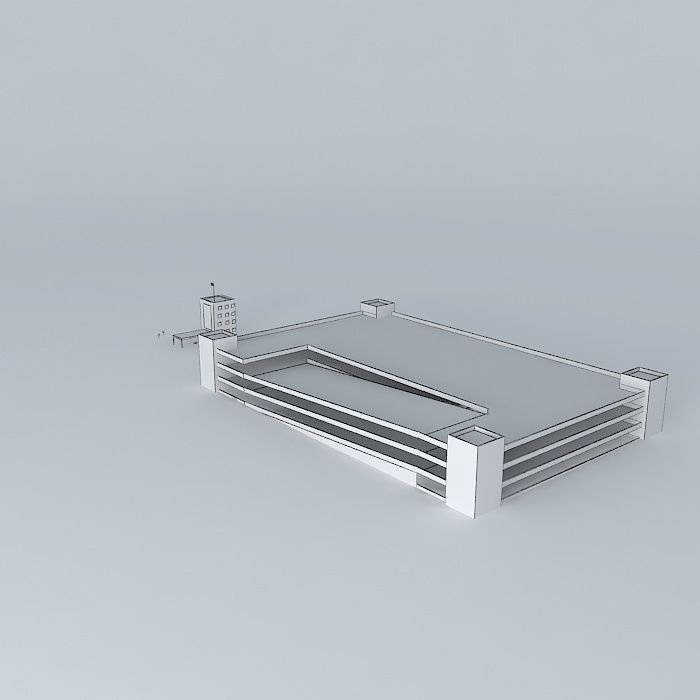 hotel by sophia Free 3D model_4