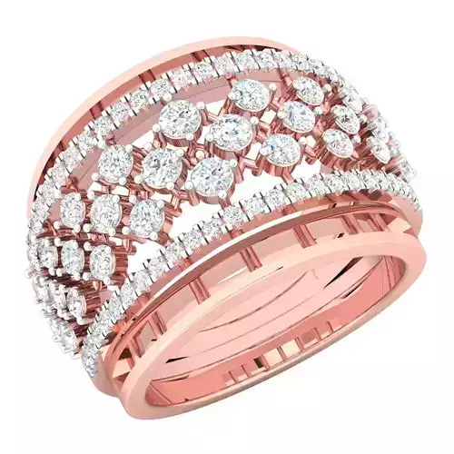 Women ring 3dm stl render detail 3D print model