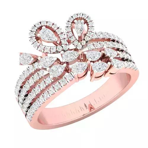 Women ring 3dm stl render detail 3D print model