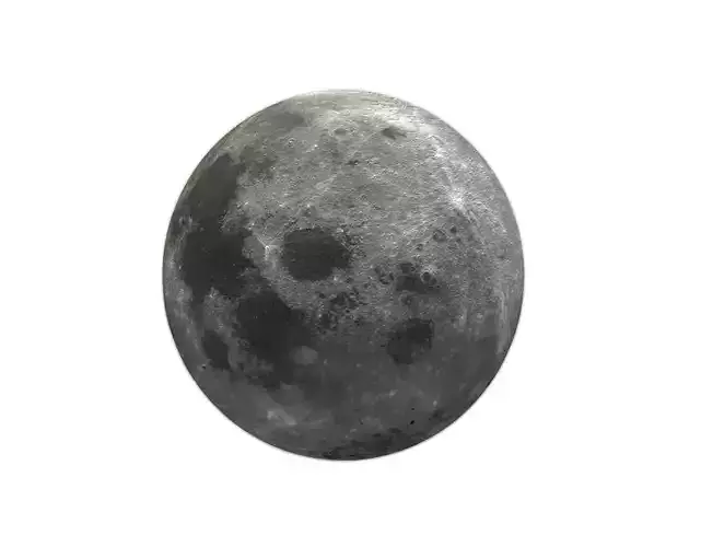 Photorealistic 3D Moon