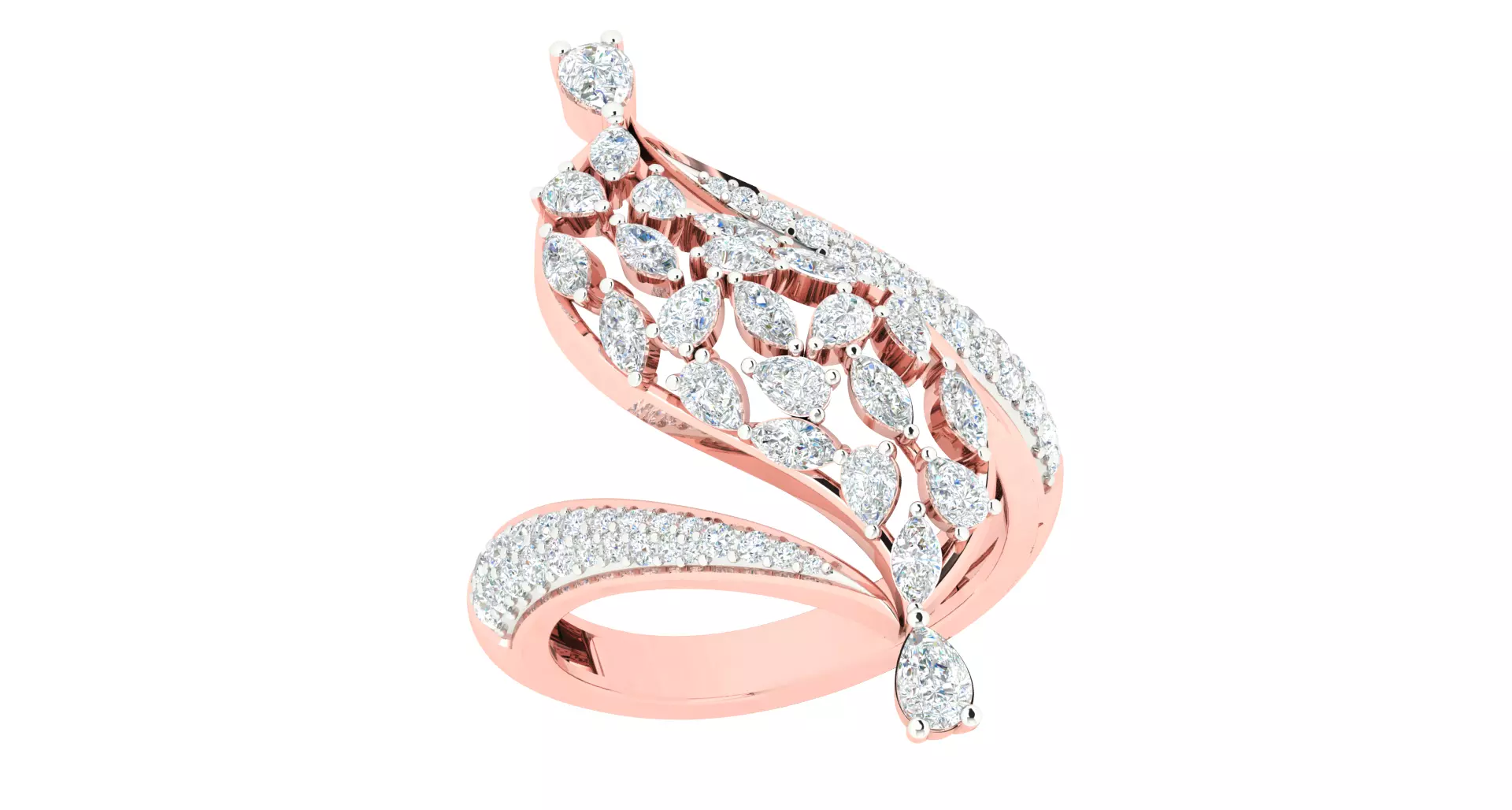 Women ring 3dm stl render detail 3D print model 3D print model_0