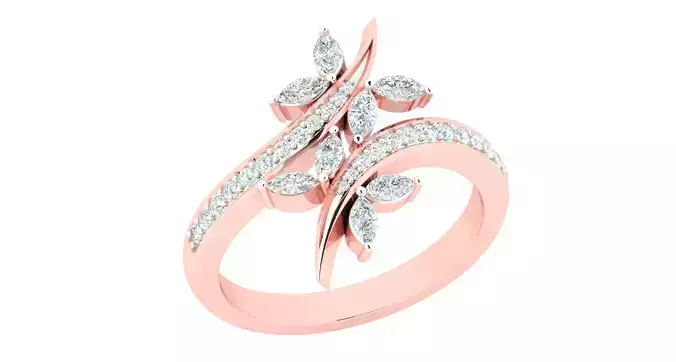 Women ring 3dm stl render detail 3D print model