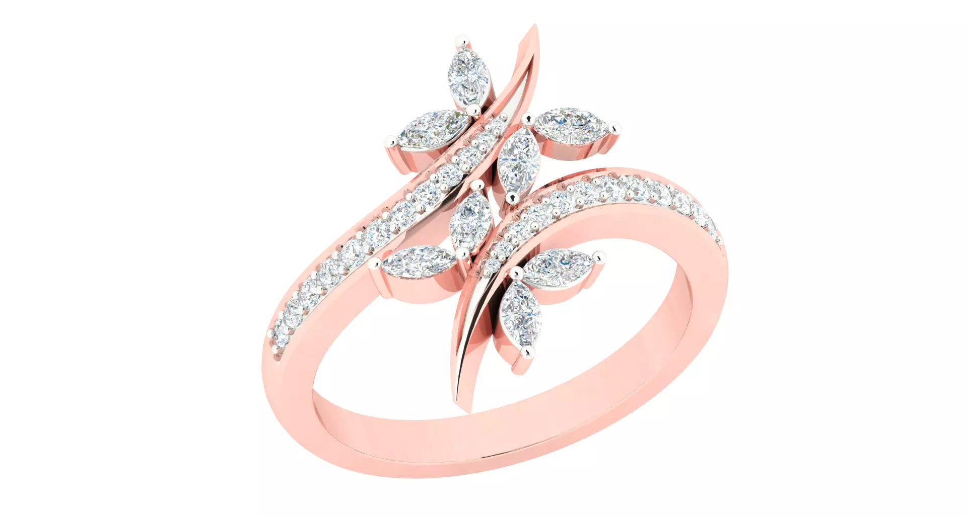 Women ring 3dm stl render detail 3D print model 3D print model_0