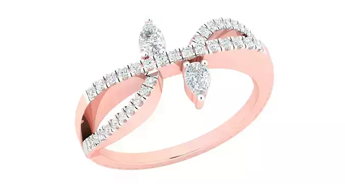 Women ring 3dm stl render detail 3D print model