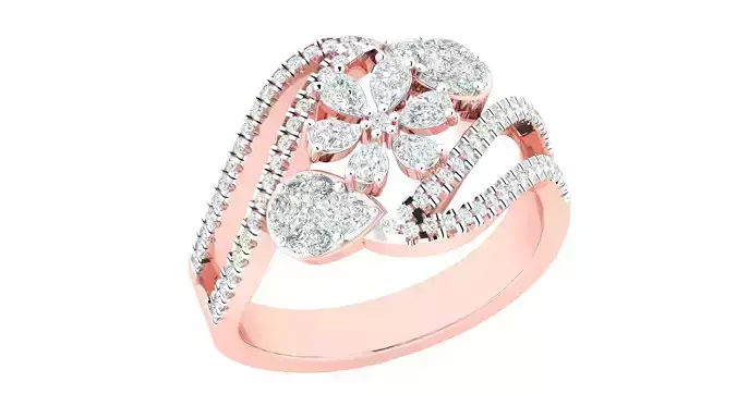 Women ring 3dm stl render detail 3D print model