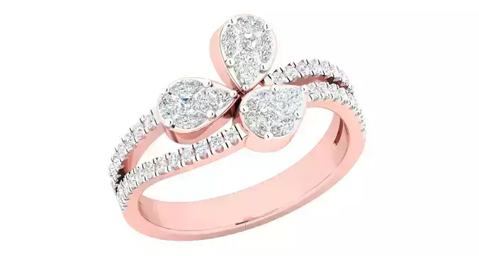 Women ring 3dm stl render detail 3D print model