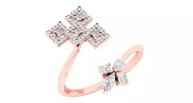 Women ring 3dm stl render detail 3D print model