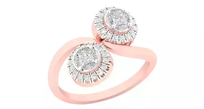 Women ring 3dm stl render detail 3D print model