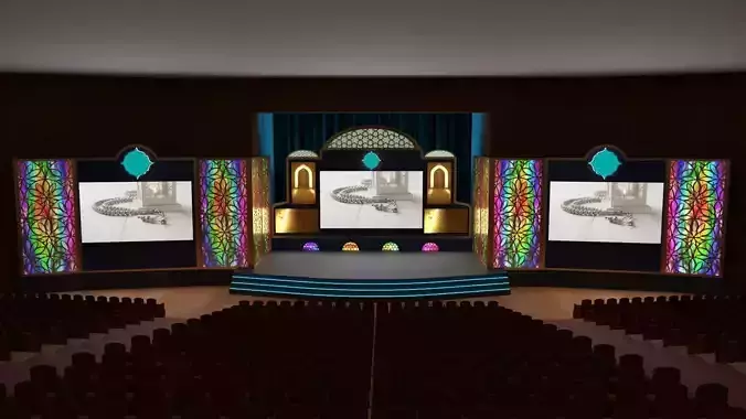 Orientalist Stage Design