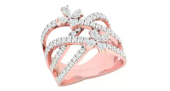 Women ring 3dm stl render detail 3D print model