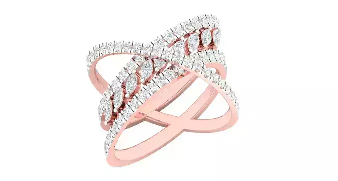 Women ring 3dm stl render detail 3D print model