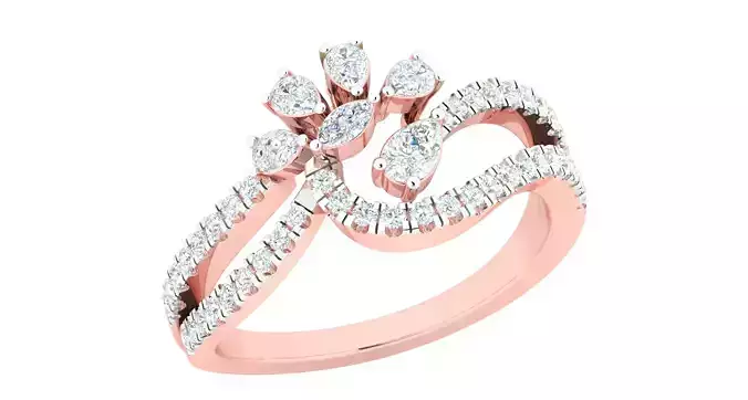 Women ring 3dm stl render detail 3D print model