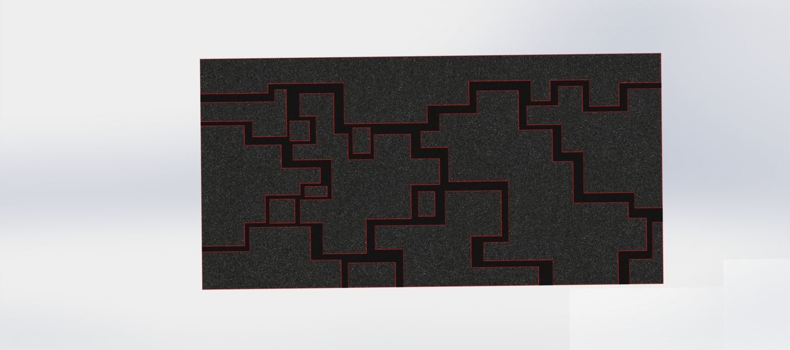 desk concept design 3D model_1