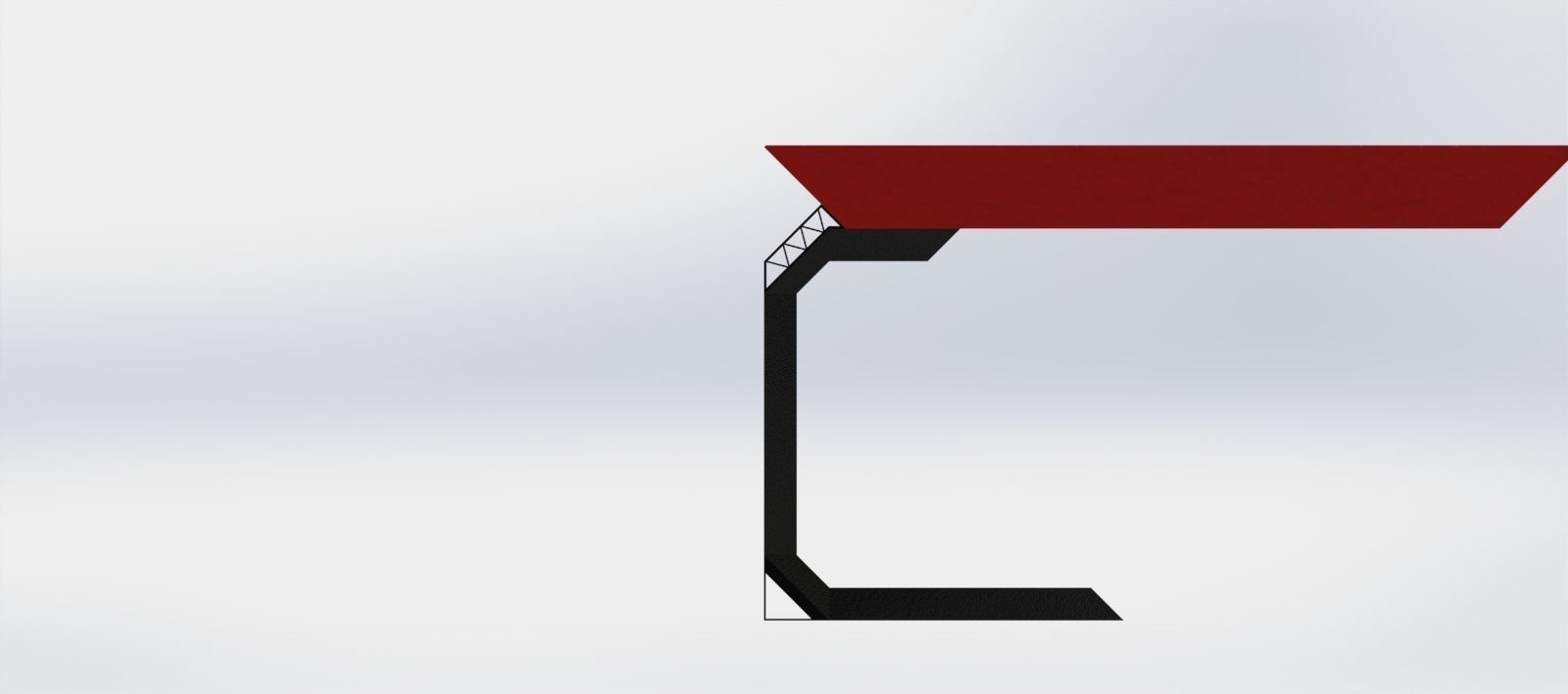 desk concept design 3D model_2