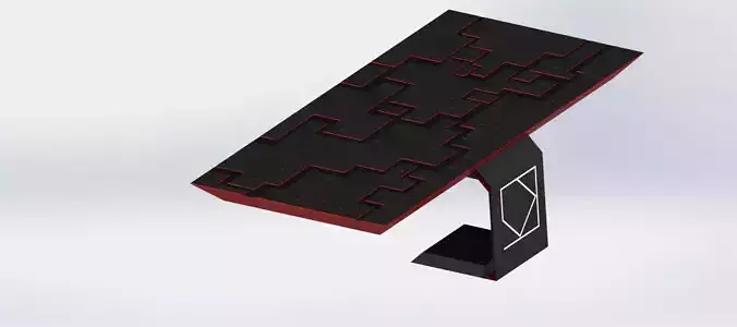 desk concept design 3D model