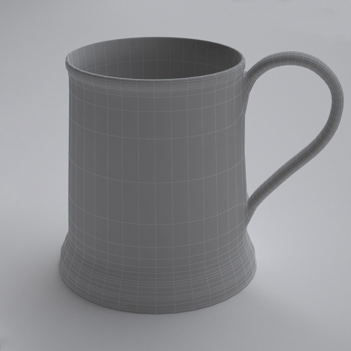 Cup with clean and dirty textures  3D model_5