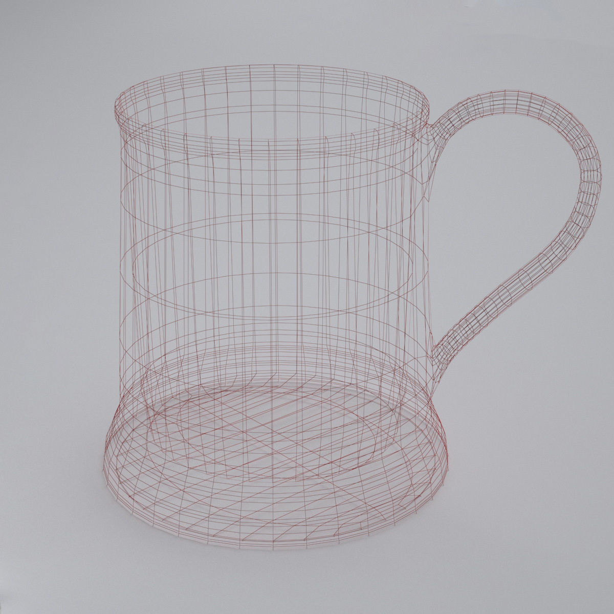 Cup with clean and dirty textures  3D model_4