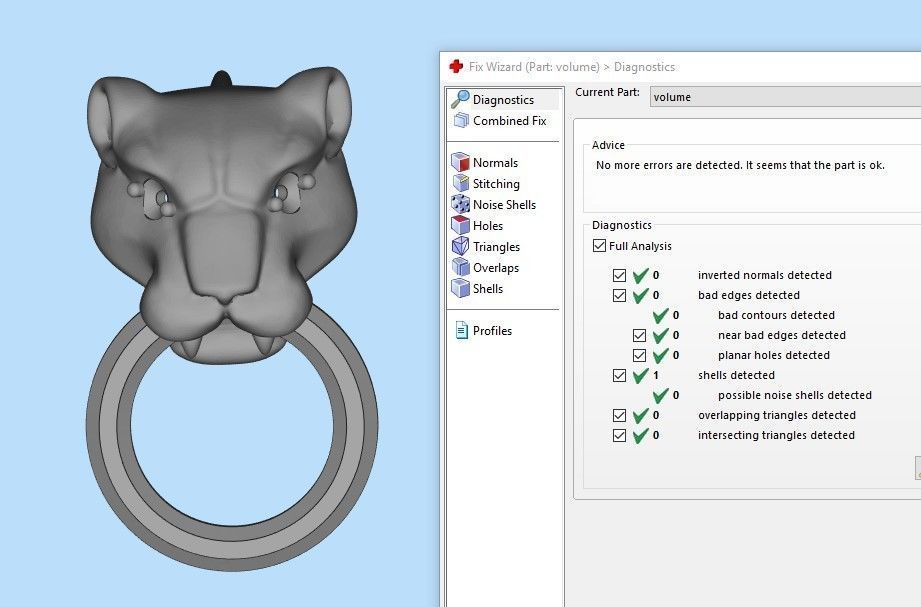 Women Earrings Panther 3dm stl 3D print model 3D print model_30