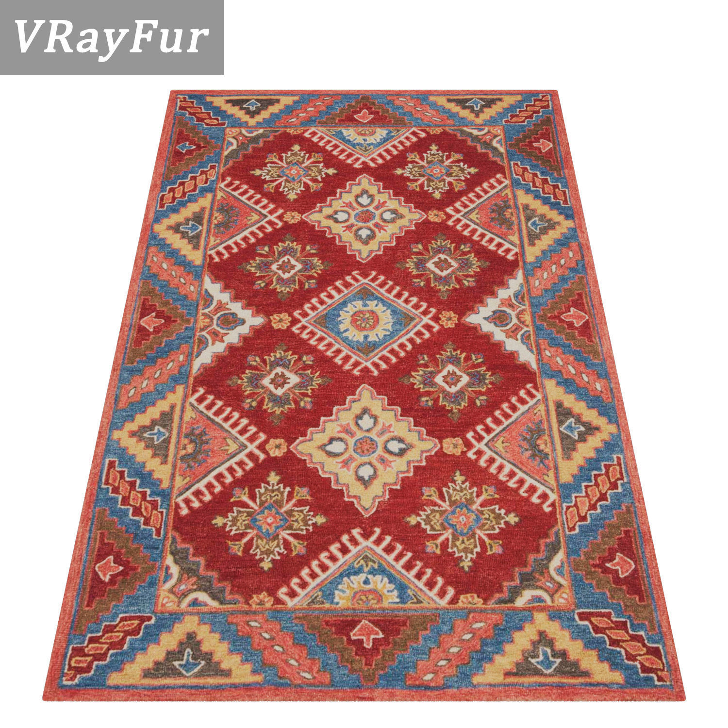 Rug Set 33 3D model_2