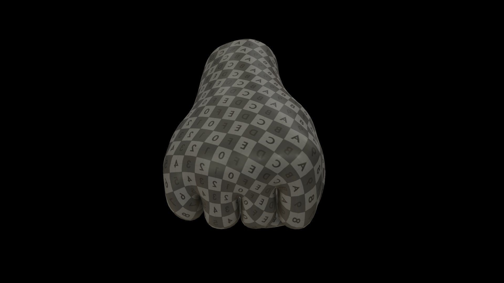 hands emoji megapack Low-poly 3D model_50