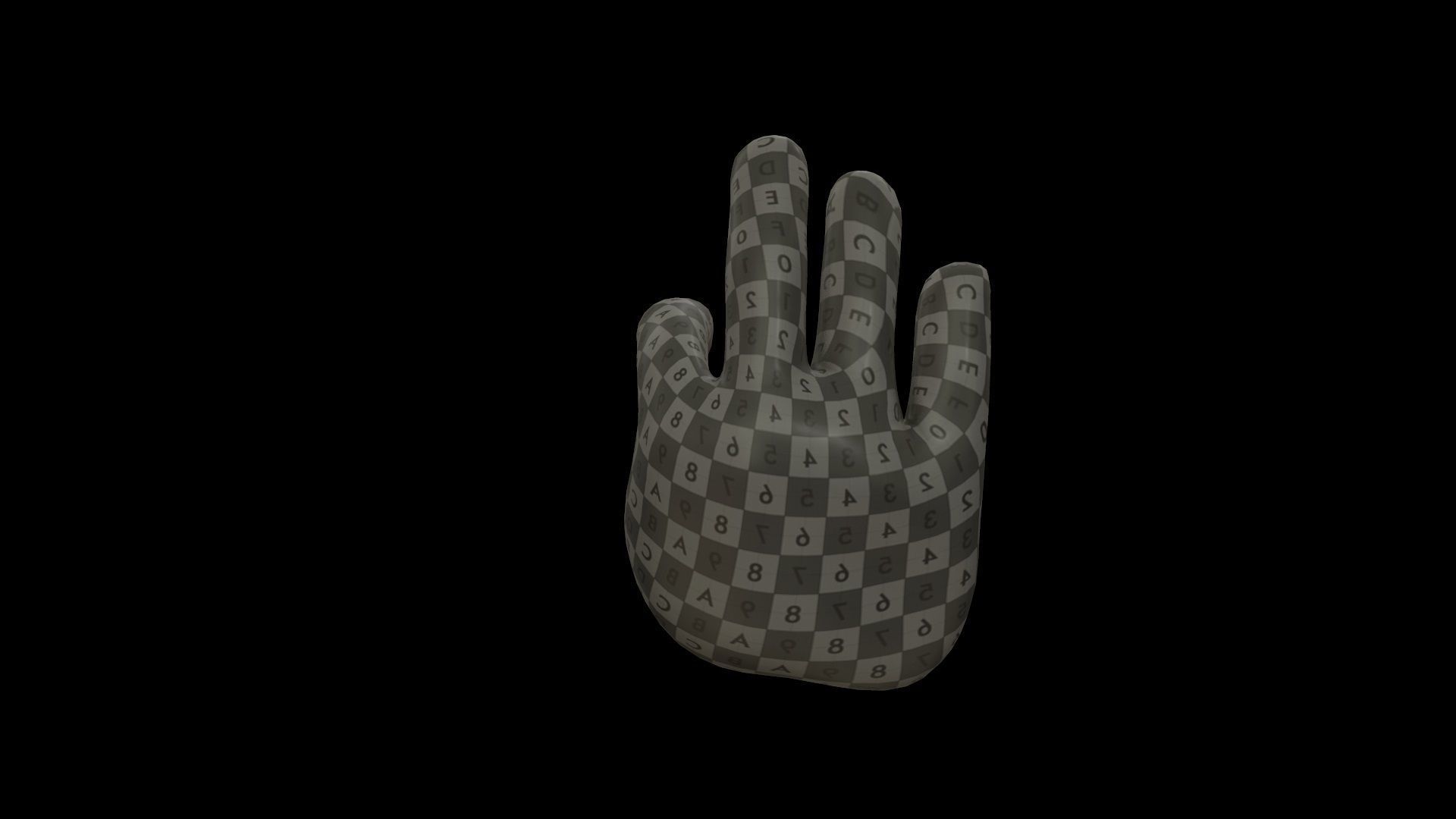 hands emoji megapack Low-poly 3D model_84
