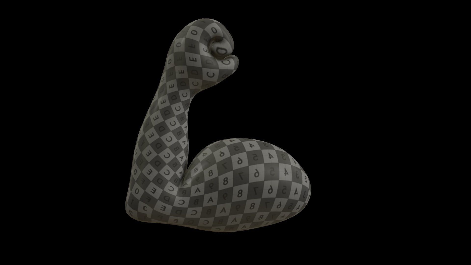 hands emoji megapack Low-poly 3D model_45