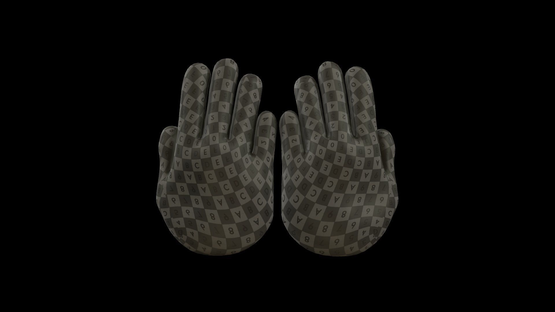 hands emoji megapack Low-poly 3D model_70