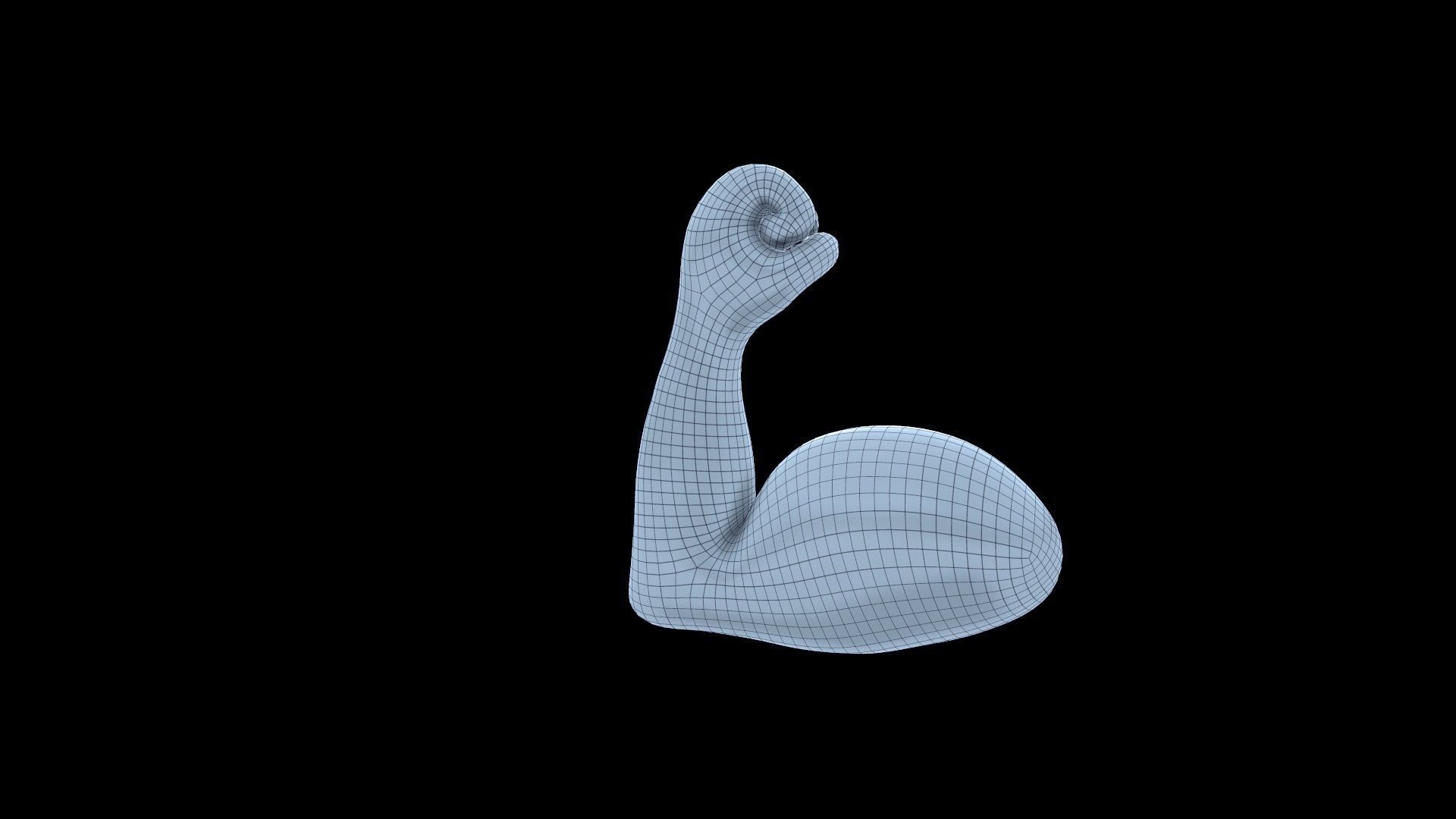 hands emoji megapack Low-poly 3D model_37